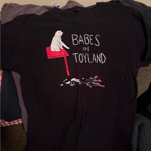 Babes in Toyland Graphic Tee - Black